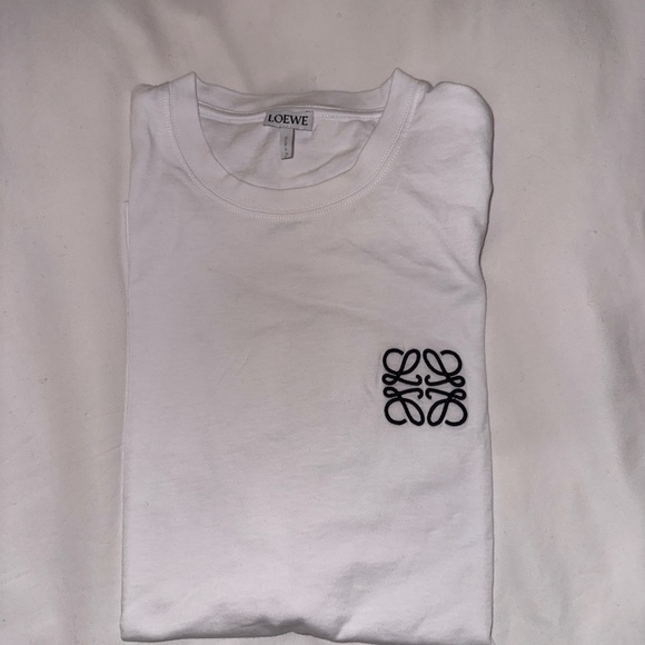 Loewe Tops - Loewe white Tshirt